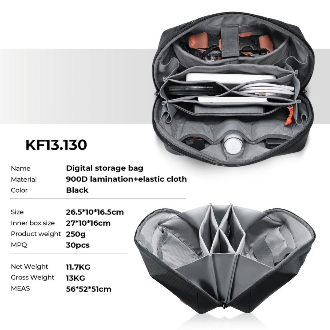 K&F Concept 2 in 1 Everyday Sling Shoulder Bag KF13.130 - 2